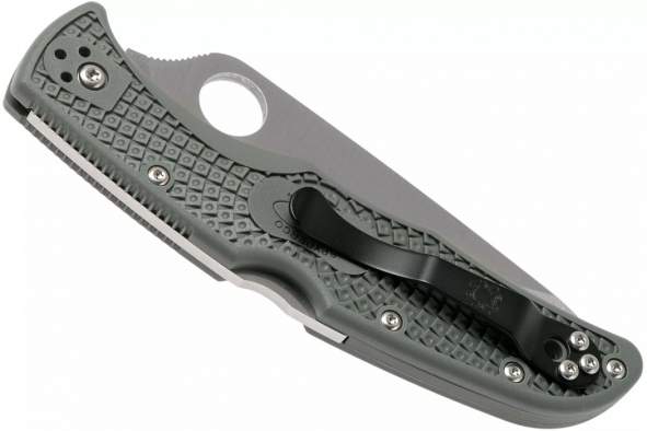 Нож складной Spyderco Delica 4 Lightweight Flat Ground Orange, клинок P 7,4 см