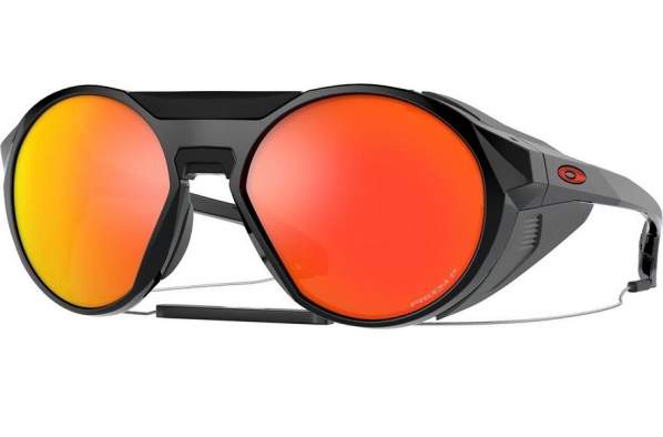 Oakley CLIFDEN POLISHED BLACK, PRIZM RUBY POLARIZED