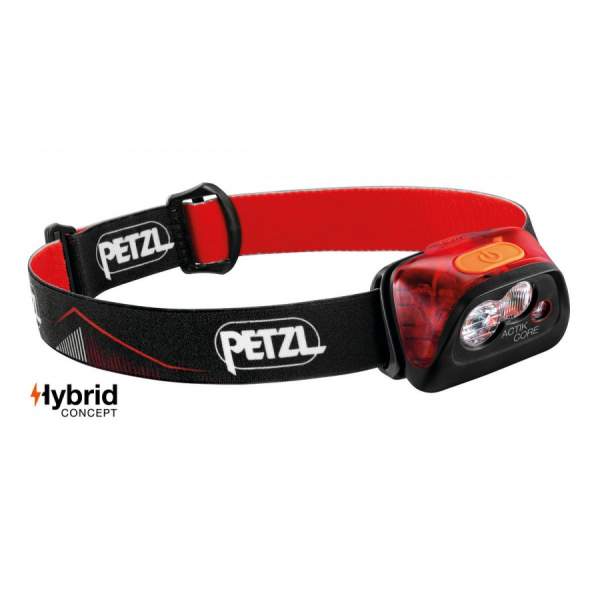 Налобный фонарь Petzl Actik Core, Red