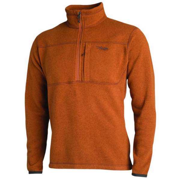 Sitka Fortitude Half-zip, Rust