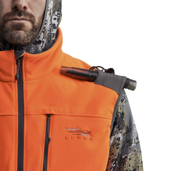 Sitka Stratus Vest New, Blaze Orange