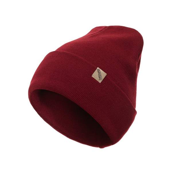 BASK WATCH CAP, тёмно-красный