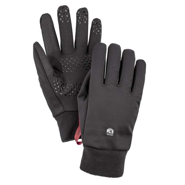 Hestra Windshield Liner 5 Finger, Black