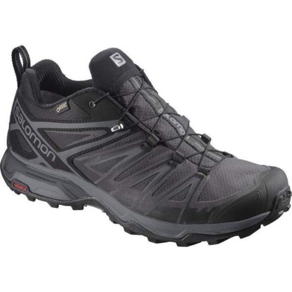 Кроссовки Salomon X ULTRA 3 GTX, 8,5(42), Black-Magnet-Quiet