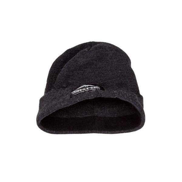 SKRE CUFFED FLEECE BEANIE, тёмно-серый