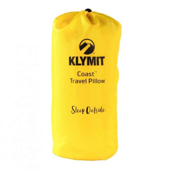 Klymit Coast Travel Pillow, жёлтый