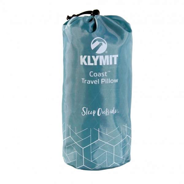 Klymit Coast Travel Pillow, голубой