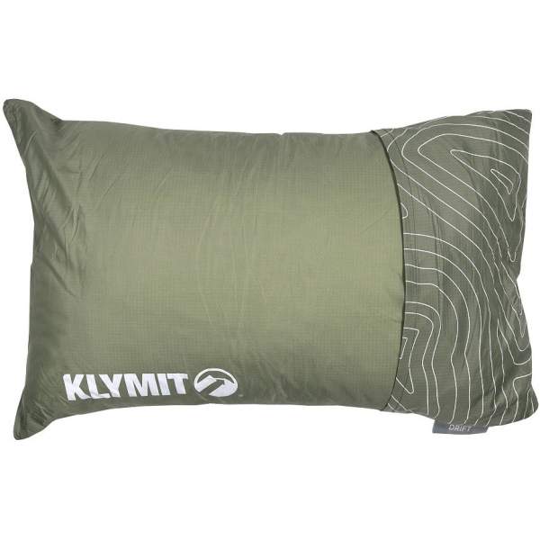 Klymit Drift Camp Pillow Regular, зелёный