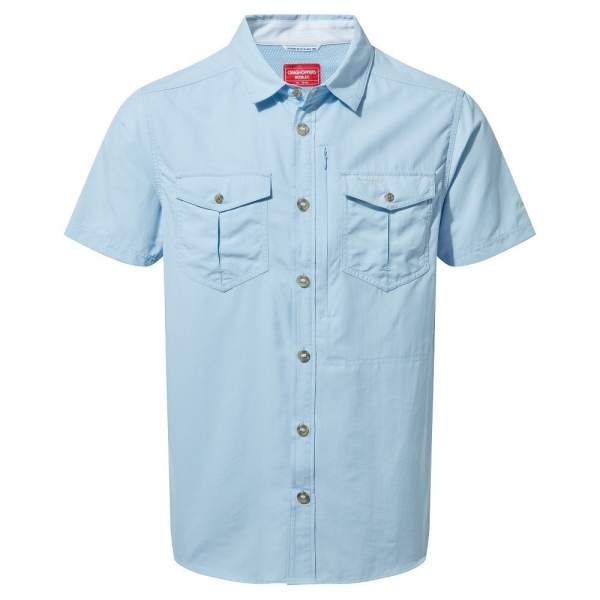 Craghoppers NosiLife Adventure 2 SS Shirt, Blue Harbour