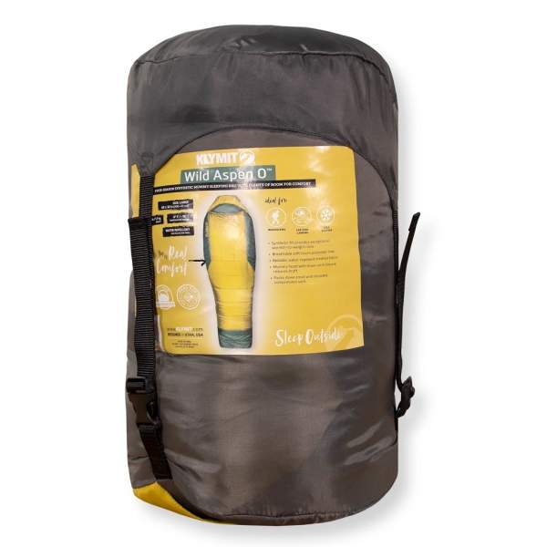 Klymit WILD ASPEN 0 Large, жёлто-зелёный