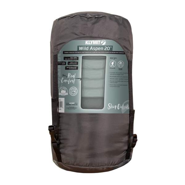 Klymit WILD ASPEN 20 Rectangle, зелёный