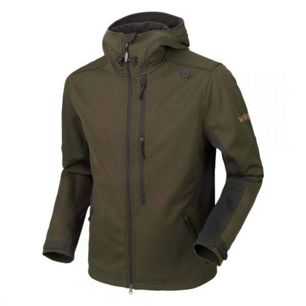 Harkila Lagan Jacket, Willow Green-Deep Brown