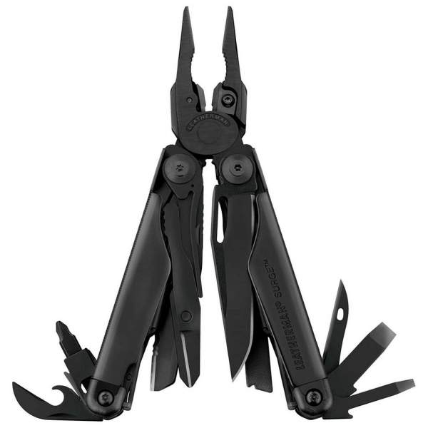 Leatherman SURGE BLACK (нейлоновый чехол Black Molle)