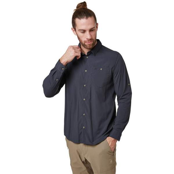 Craghoppers NL Nuoro LS Shirt, Steel Blue