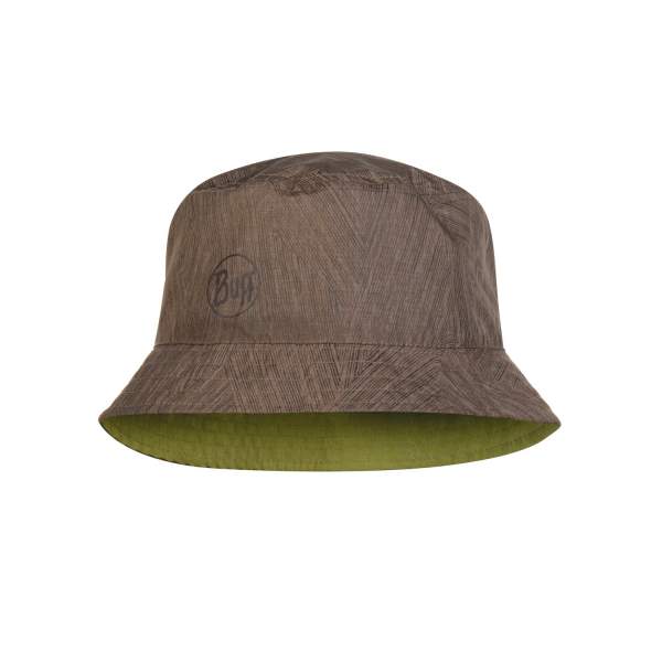 Buff Travel Bucket Hat, Shady Khaki