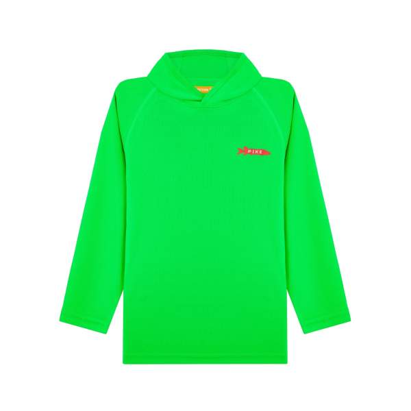 Футболка детская Pike SUNSHIELD HOODIE, Green