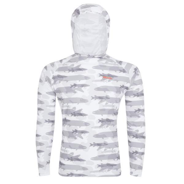 Футболка Pike SUNSHIELD HOODIE, Print CamoGrey