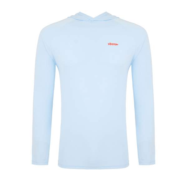 Футболка Pike SUNSHIELD HOODIE, Sky Blue