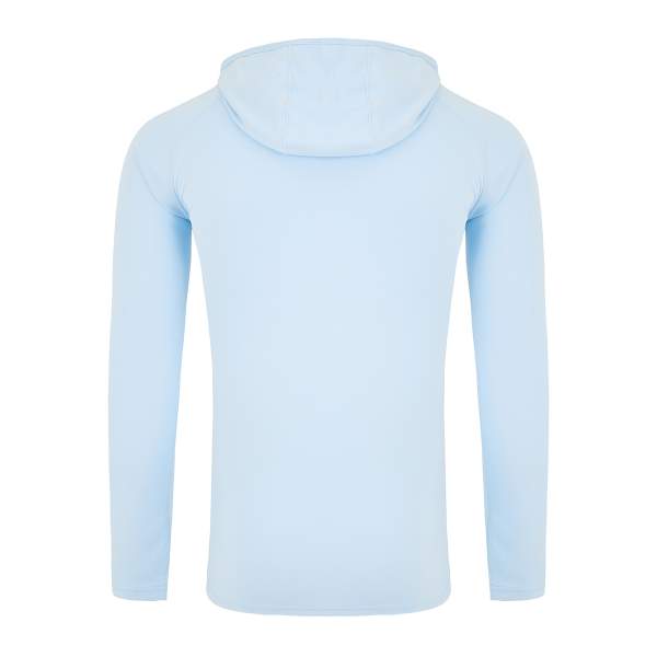 Футболка Pike SUNSHIELD HOODIE, Sky Blue