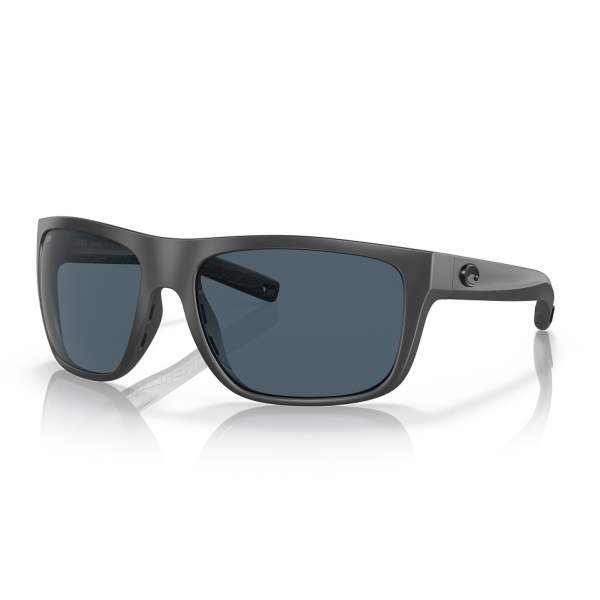 Costa Broadbill Gray 580P, Matte Gray Frame