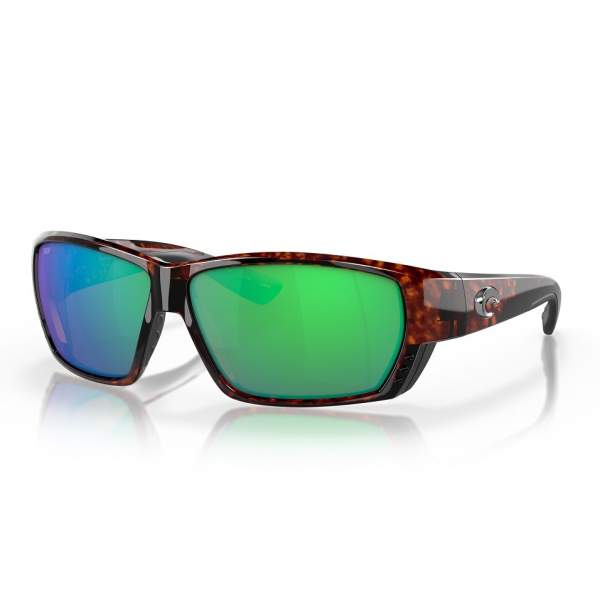 Costa Tuna Alley Green Mirror 580P, Tortoise Frame