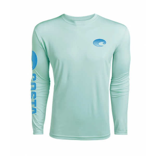 Costa TECHNICAL CREW LS SHIRT, Mint