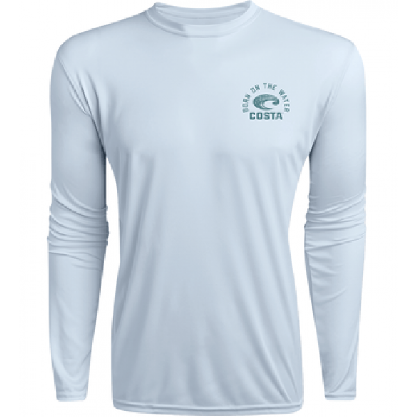 Costa TECHNICAL DORADO LS SHIRT, Light Blue