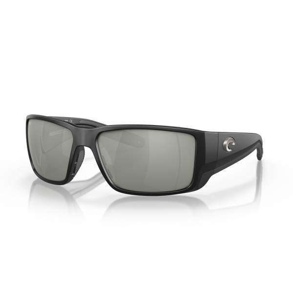 Costa Blackfin Pro Gray Silver Mirror 580G, Matte Black