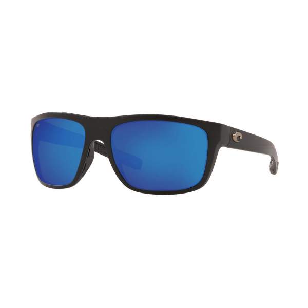 Costa Broadbill, Blue Mirror 580P, Matte Black