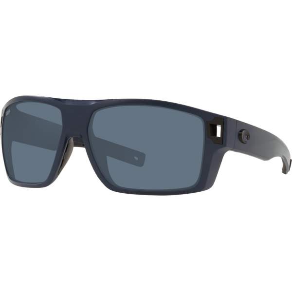 Costa Diego, Blue Mirror 580P, Matte Gray Frame