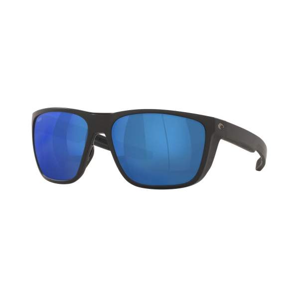 Costa Ferg Blue Mirror 580P, Matte Black