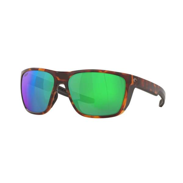 Costa Ferg Green Mirror 580P, Matte Tortoise