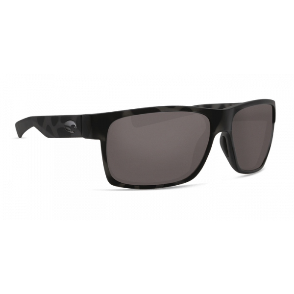 Costa Half Moon, Gray 580P, Ocearch Matte Tiger Shark Frame