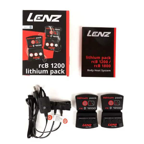 LENZ LITHIUM PACK RCB 1200 USB, Black