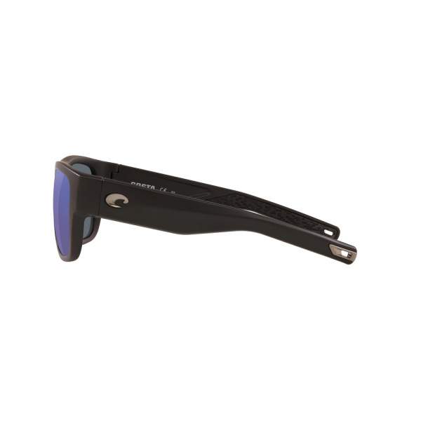 Costa Sampan Blue Mirror 580P, Matte Black Frame