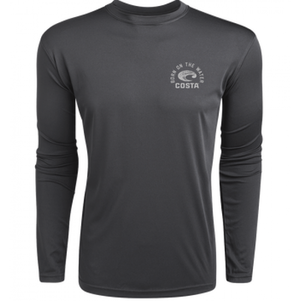 Costa TECHNICAL TARPON LS SHIRT, Gray