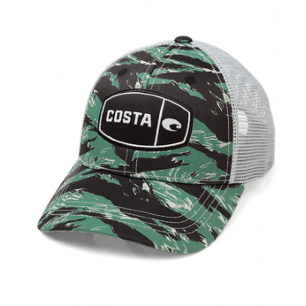 Costa Tiger Camo Trucker, Green