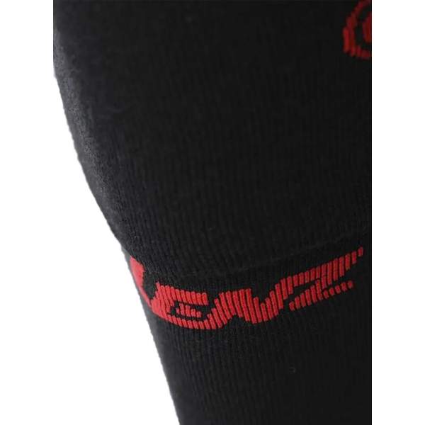 LENZ HEAT SOCK 6.1 TOE CAP MERINO COMPRESSION, Black