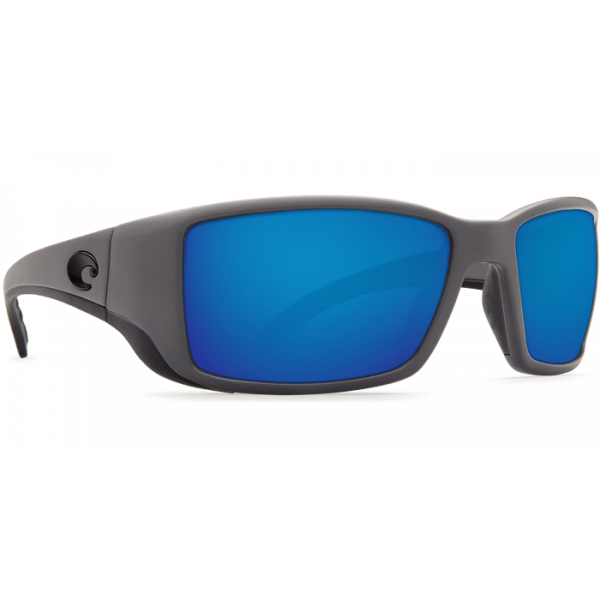 Costa Blackfin Blue Mirror 580P, Matte Gray Frame