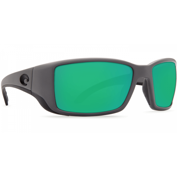 Costa Blackfin Green Mirror 580P, Matte Gray Frame