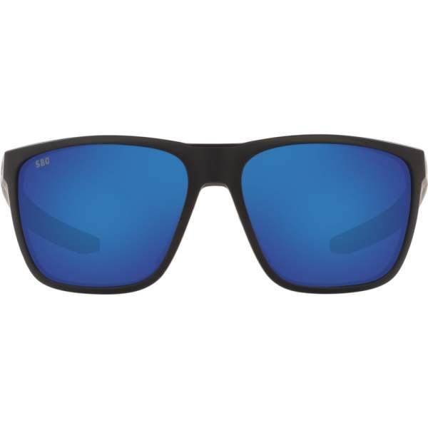 Costa Ferg Blue Mirror 580P, Matte Black