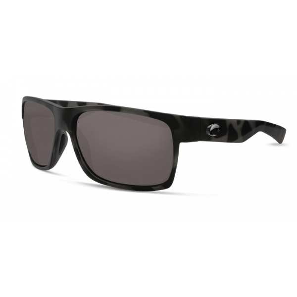 Costa Half Moon, Gray 580P, Ocearch Matte Tiger Shark Frame