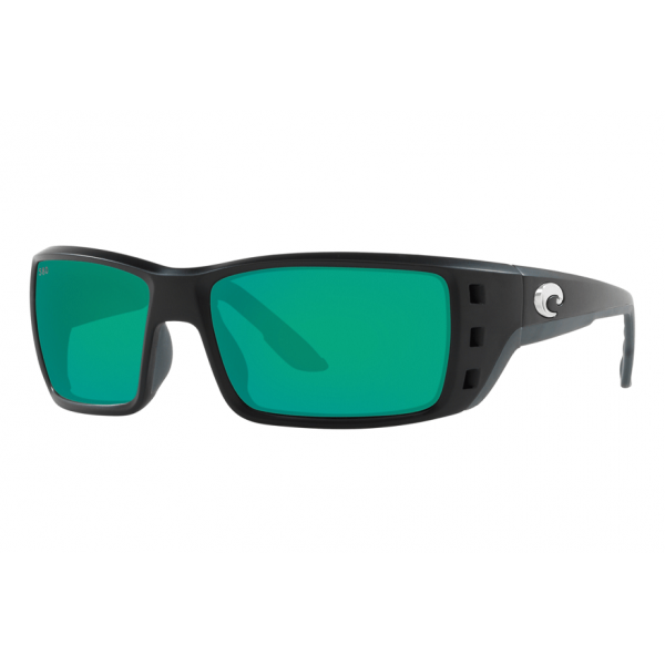 Costa Permit, Green Mirror 580G, Matte Black