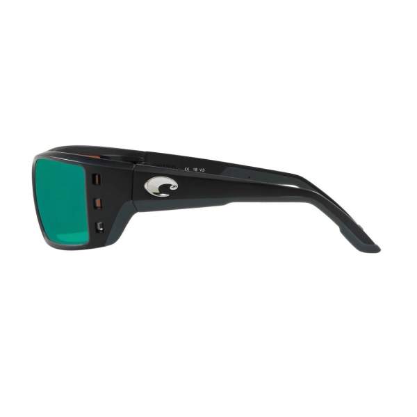 Costa Permit, Green Mirror 580G, Matte Black