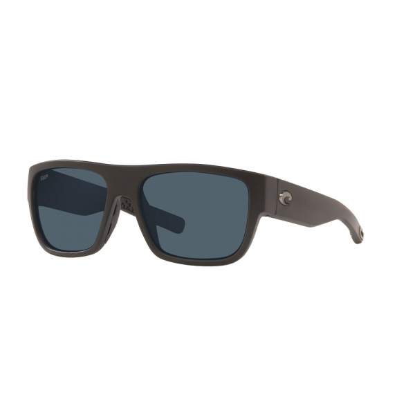 Costa Sampan Gray 580P, Matte Black