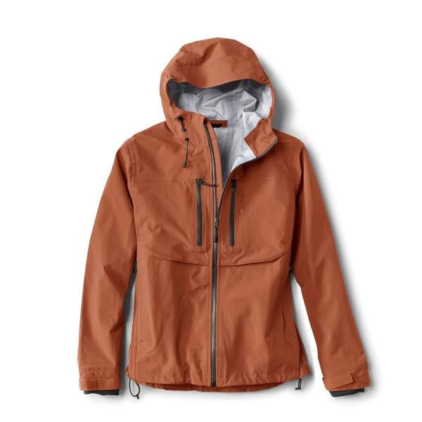 Orvis Clearwater Jacket Mens, Rust