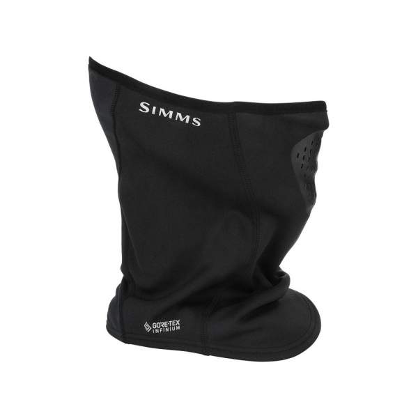 Simms Gore Infinium Neck Gaiter, Black