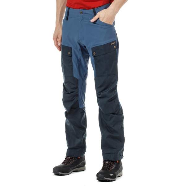 Fjallraven Keb Trousers M, Dark Navy-Uncle Blue