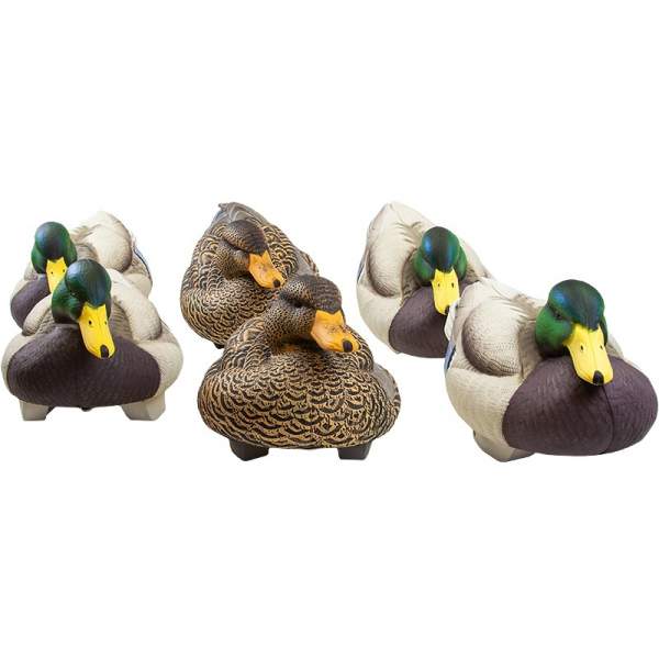 New Flex Float Mallards 4 селезня (2 активных,2 отдыхающих) 2 утки