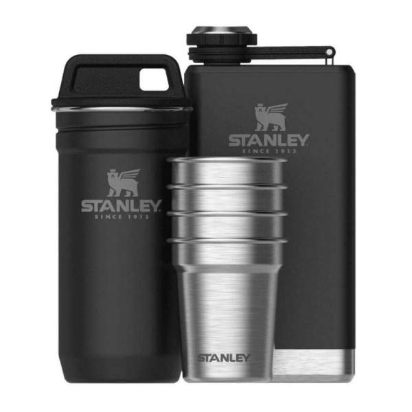 Stanley ADVENTURE 0,59ml + фляга 0,23L, чёрный